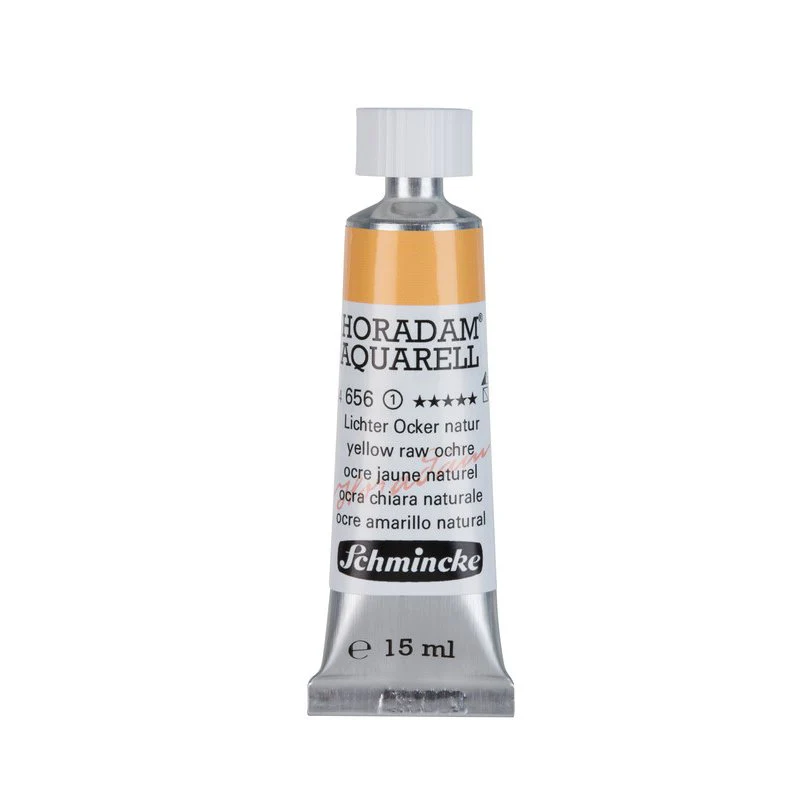 Schmincke Horadam Aquarelle Watercolour Paint Yellow Raw Ochre - Image 4