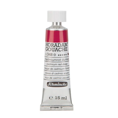 Schmincke Horadam Gouache Paint Cadmium Red Deep - Image 2