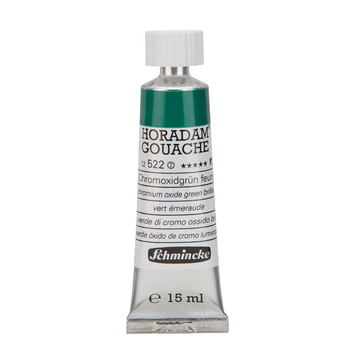 Schmincke Horadam Gouache Paint Chromium Oxide Green Brilliant - Image 2