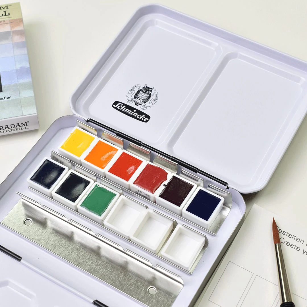 SCHMINCKE HORADAM WATERCOLOUR PAINT GORDON HARRIS 50 YEAR ANNIVERSAY SET - Image 3