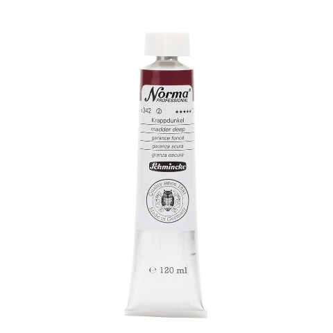 Schmincke Norma Professional Oil Paint Alizarin Crimson Hue - Image 3
