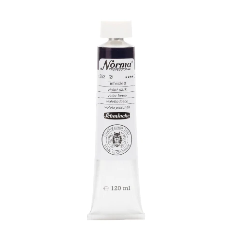 Schmincke Norma Professional Oil Paint Violet Dark - Image 3