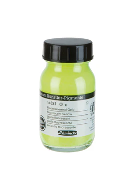 Schmincke Pigment Fluorescent Yellow - Image 2