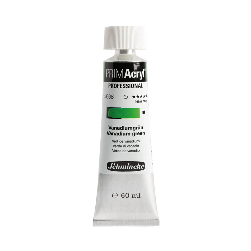 Schmincke Primacryl Acrylic Paint Vanadium Green - Image 2