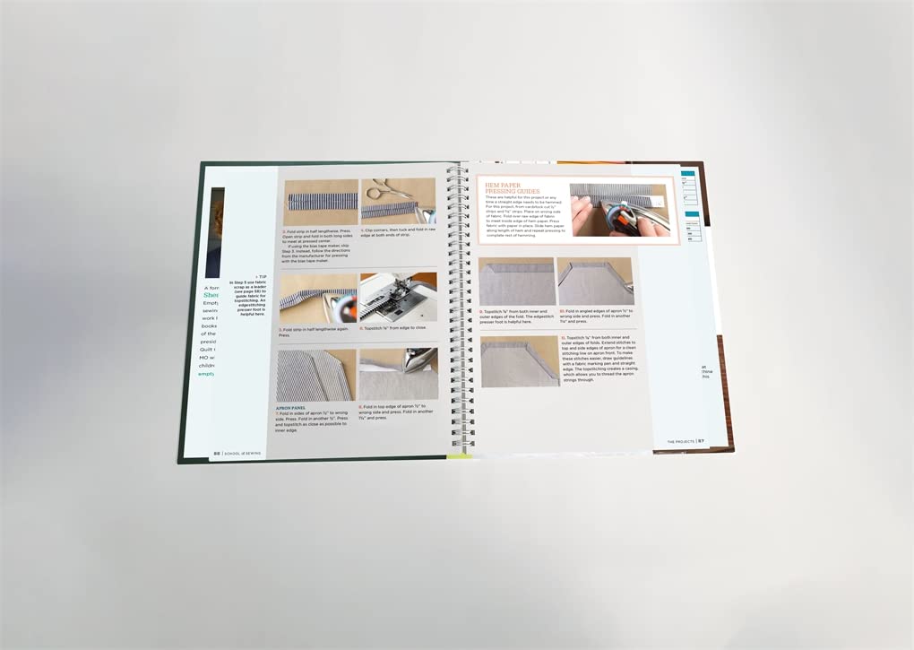 SCHOOL OF SEWING 9WIRO LAY FLAT BINDING) - Image 3
