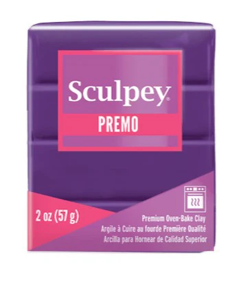 Sculpey Premo Polymer Clay Purple - Image 2
