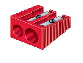 STAEDTLER DOUBLE HOLE PLASTIC SHARPENER - Image 2