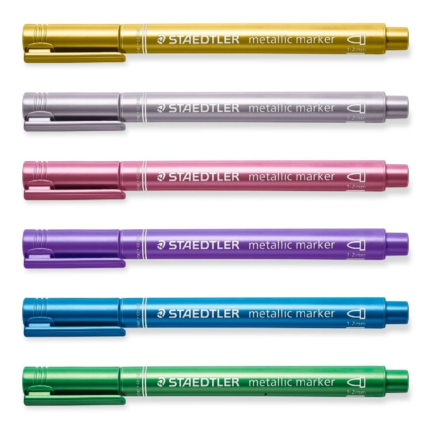 STAEDTLER METALLIC BULLET MARKER BLUE - Image 5
