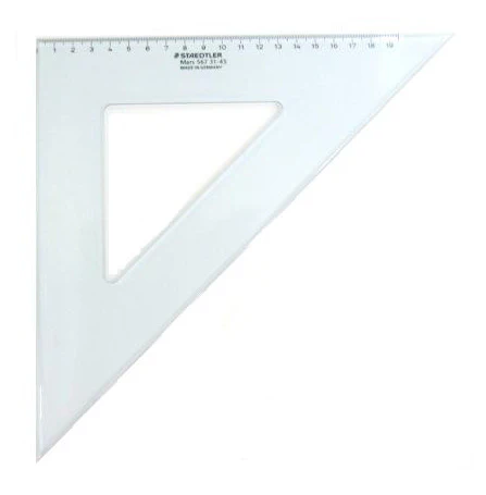 Staedtler Set Square 45 Degrees - Image 2