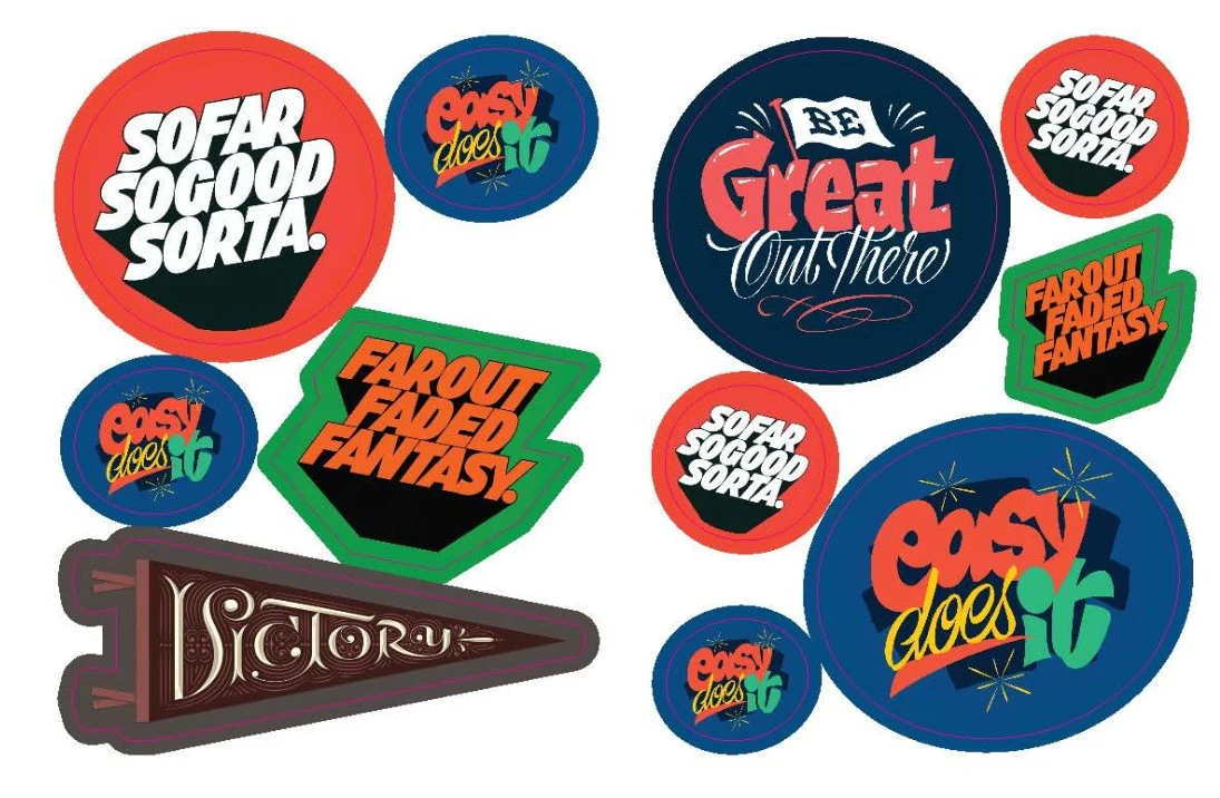 STICK WITH IT FRIENDS BY TYPE 650 STICKERS - Image 2