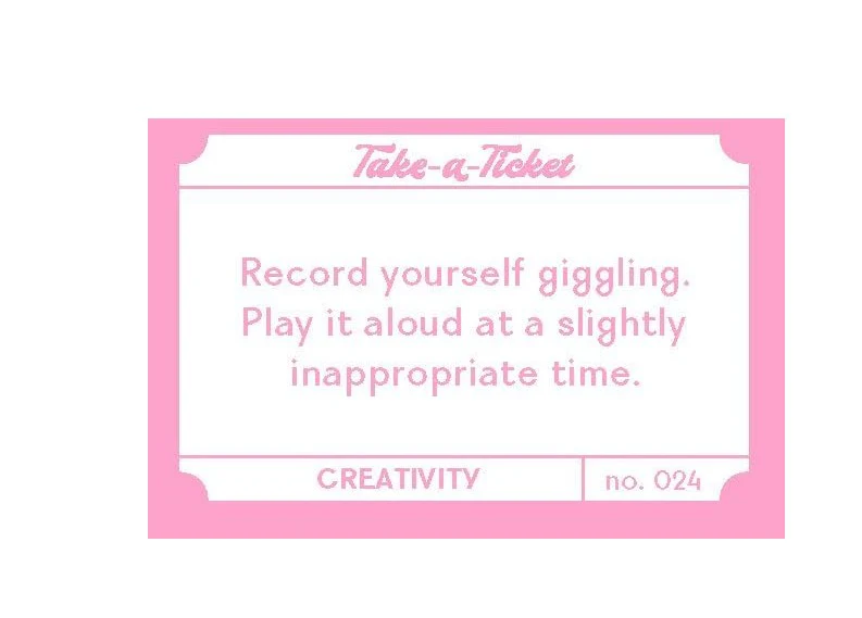 TAKE A TICKET CREATIVITY 200 TEAR OFF PROMPTS - Image 3