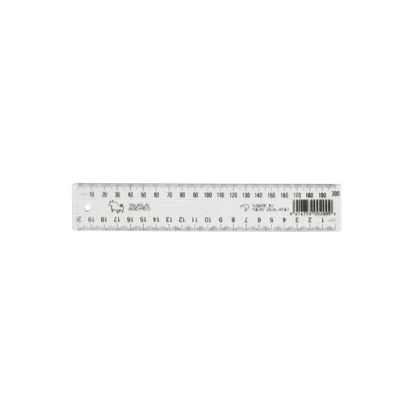 Taurus Plastic Ruler Clear - Image 3