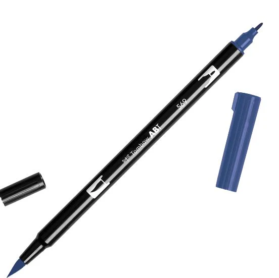 TOMBOW ABT BRUSH MARKER JET BLUE 569 - Image 2