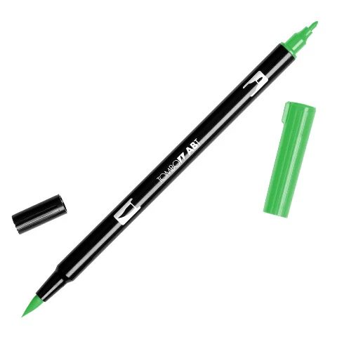 TOMBOW ABT BRUSH MARKER LIGHT GREEN 195 - Image 2