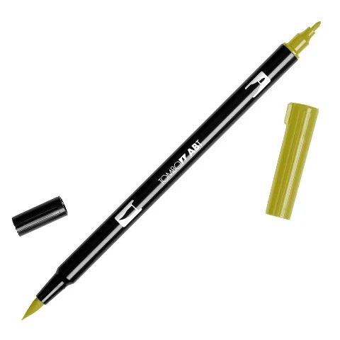 TOMBOW ABT BRUSH MARKER PALE YELLOW 062 - Image 2