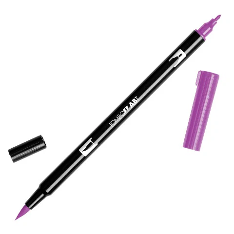 TOMBOW ABT BRUSH MARKER PURPLE 665 - Image 2
