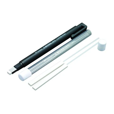 TOMBOW MONO ZERO ERASER PEN RECTANGLE BLACK - Image 3