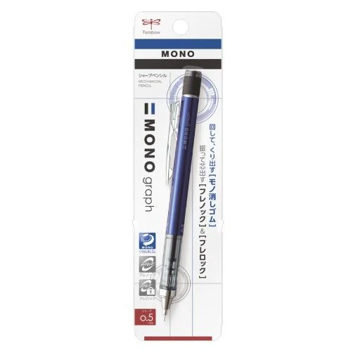 TOMBOW MONOGRAPH MECHANICAL PENCIL BLUE - Image 2