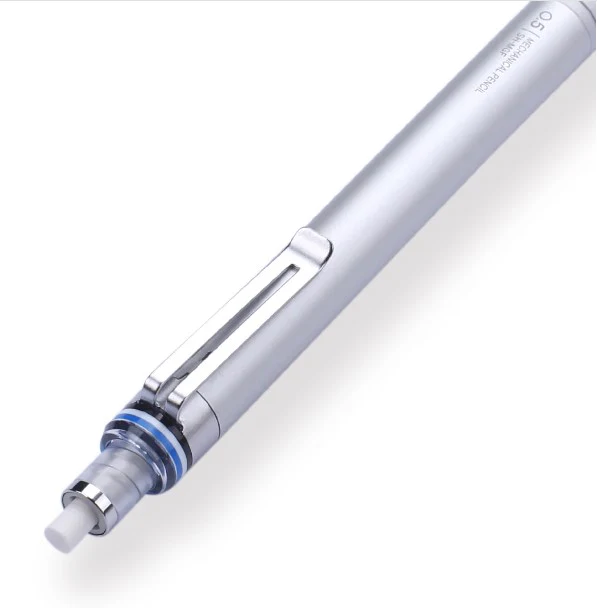 TOMBOW MONOGRAPH MECHANICAL PENCIL SILVER - Image 3
