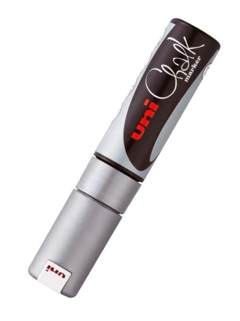 Uni Chalk Marker Silver - Image 2