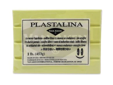 Van Aken Plastalina Modelling Clay Pastel Yellow