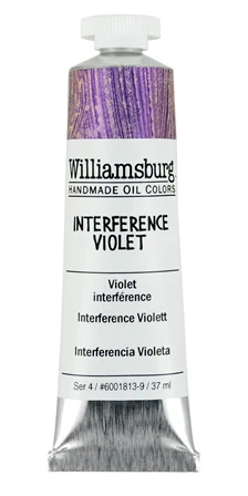 Williamsburg Oil Paint Interference Violet - Image 2