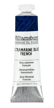 Williamsburg Oil Paint Ultramarine Blue French - Image 3