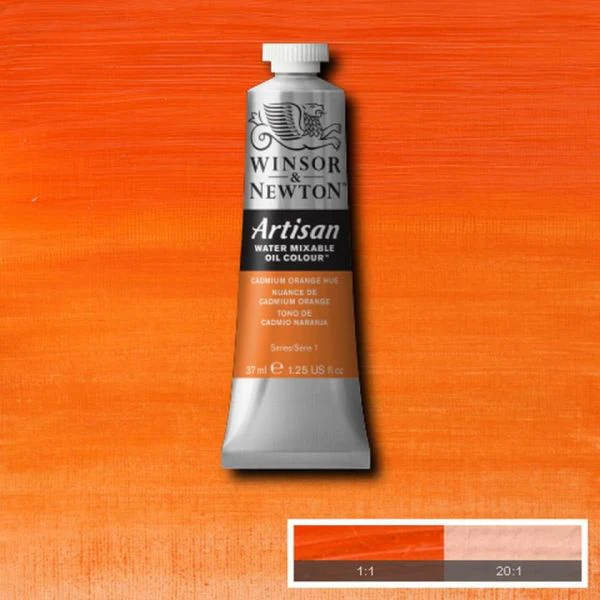 Winsor & Newton Artisan Water-Mixable Oil Paint S1 Cadmium Orange Hue