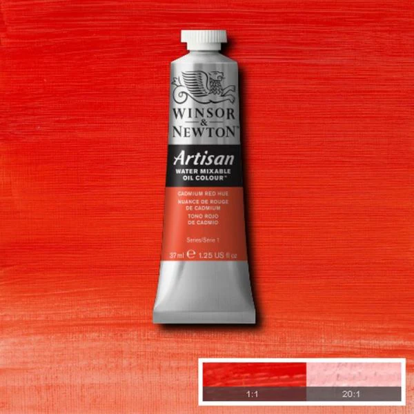 Winsor & Newton Artisan Water-Mixable Oil Paint S1 Cadmium Red Hue
