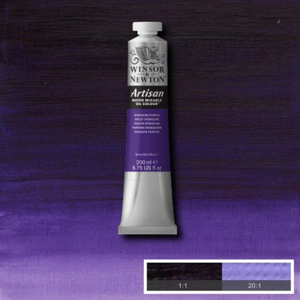 Winsor & Newton Artisan Water-Mixable Oil Paint S1 Dioxazine Purple - Image 2