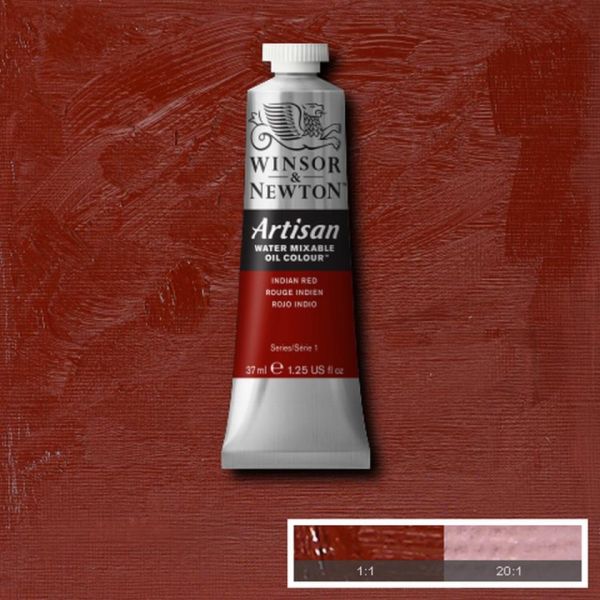 Winsor & Newton Artisan Water-Mixable Oil Paint S1 Indian Red