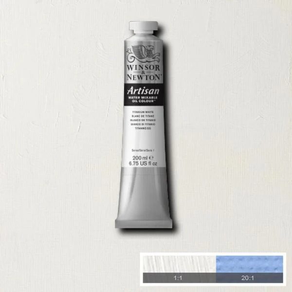 Winsor & Newton Artisan Water-Mixable Oil Paint S1 Titanium White - Image 2