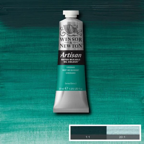 Winsor & Newton Artisan Water-Mixable Oil Paint S2 Viridian Hue
