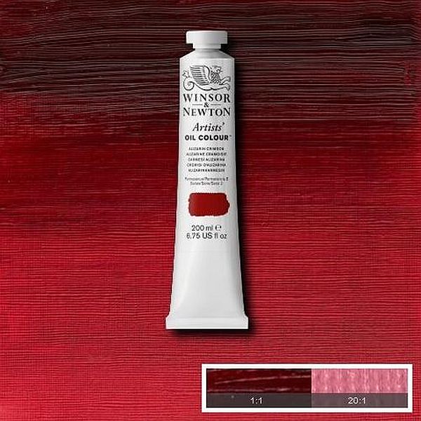 Winsor & Newton Artists Oil Paint Alizarin Crimson S2 - Image 2