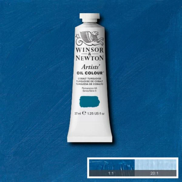 Winsor & Newton Artists Oil Paint Cobalt Turquoise S5