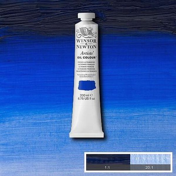 Winsor & Newton Artists Oil Paint French Ultramarine S2 - Image 2