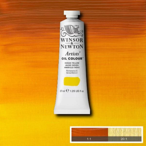 Winsor & Newton Artists Oil Paint Indian Yellow S2