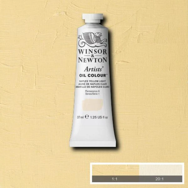 Winsor & Newton Artists Oil Paint Naples Yellow Light S1