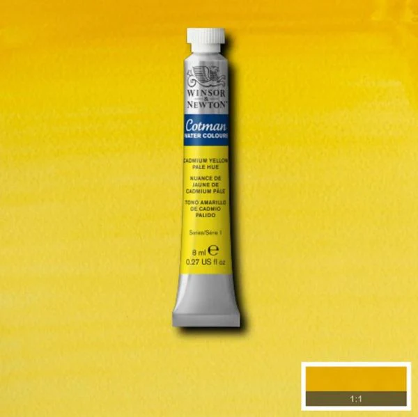 Winsor & Newton Cotman Watercolour Paint Cadmium Yellow Pale Hue - Image 2