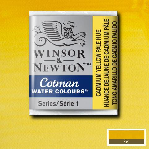 Winsor & Newton Cotman Watercolour Paint Cadmium Yellow Pale Hue - Image 6