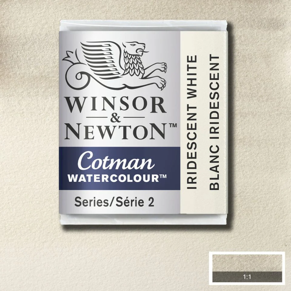 Winsor & Newton Cotman Watercolour Paint Iridescent White - Image 3