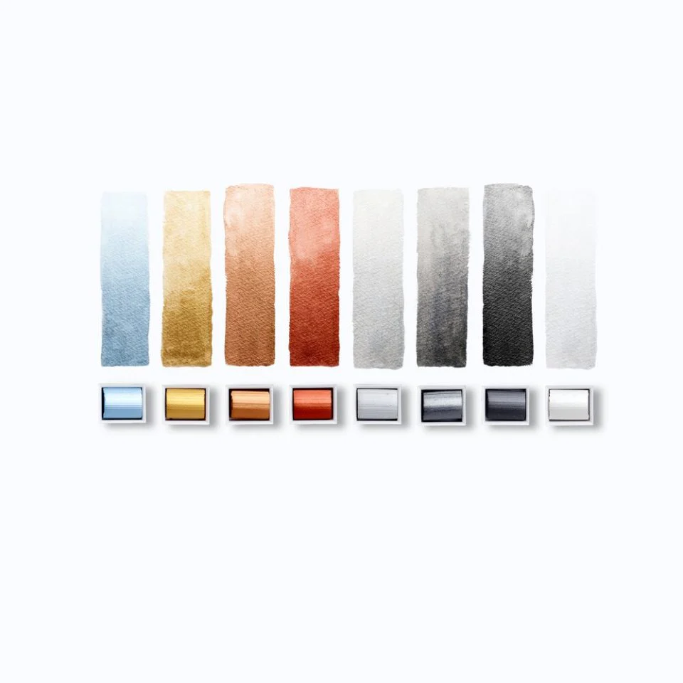 Winsor & Newton Cotman Watercolour Paint Iridescent White - Image 4