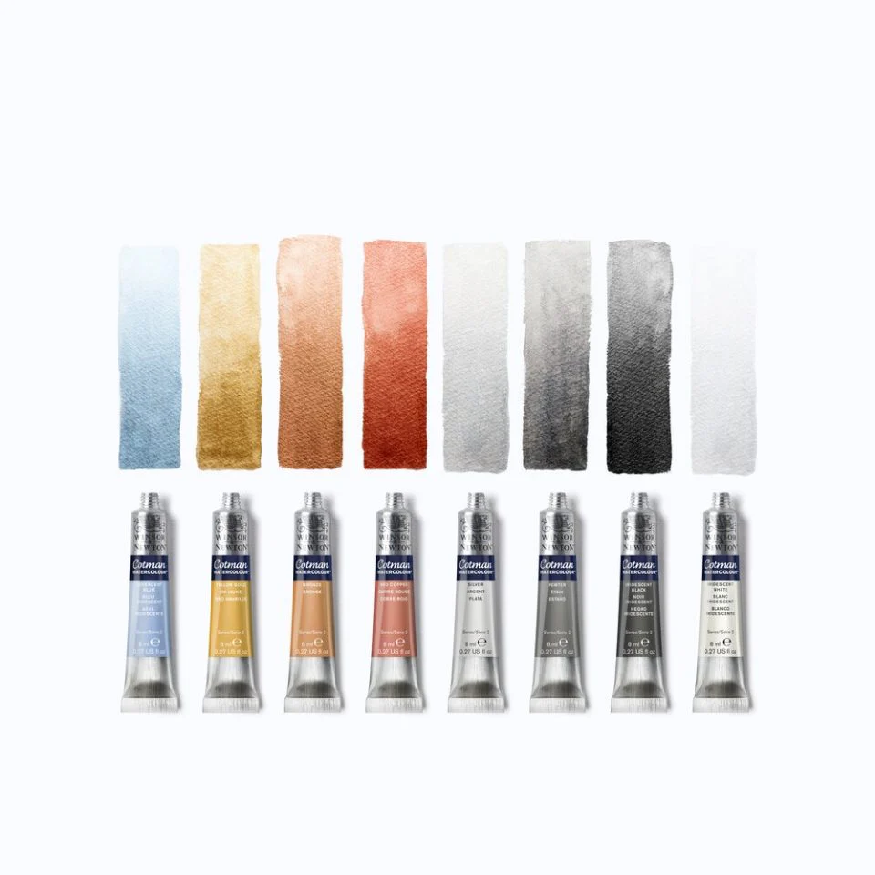 Winsor & Newton Cotman Watercolour Paint Iridescent White - Image 5