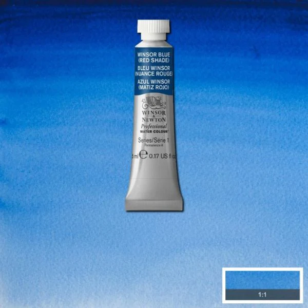 Winsor & Newton Professional Watercolour Paint S1 Winsor Blue Red Shade - Image 2