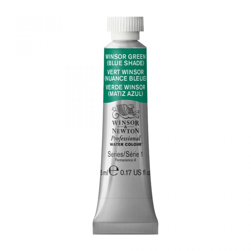 Winsor & Newton Professional Watercolour Paint S1 Winsor Green Blue Shade - Image 4