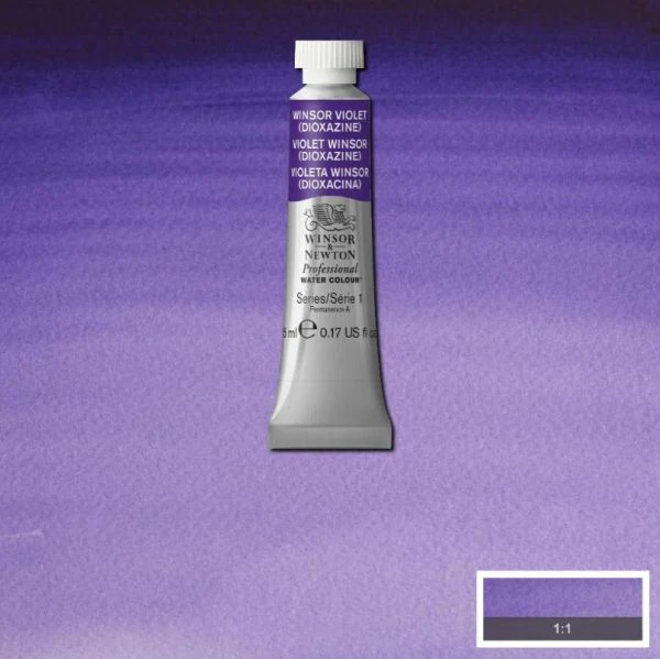 Winsor & Newton Professional Watercolour Paint S1 Winsor Violet Dioxazine