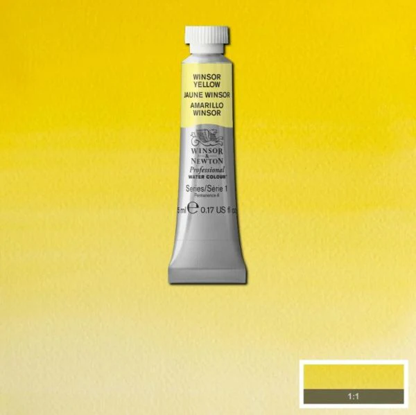 Winsor & Newton Professional Watercolour Paint S1 Winsor Yellow - Image 2