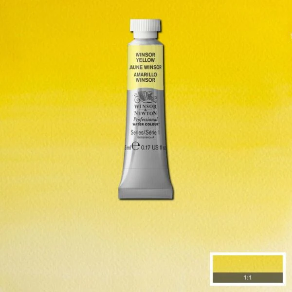 Winsor & Newton Professional Watercolour Paint S1 Winsor Yellow - Image 6