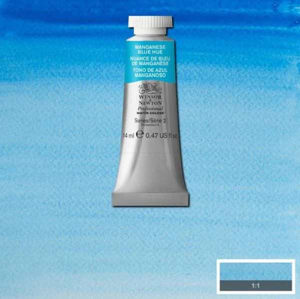 Winsor & Newton Professional Watercolour Paint S2 Manganese Blue Hue