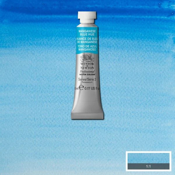 Winsor & Newton Professional Watercolour Paint S2 Manganese Blue Hue - Image 2